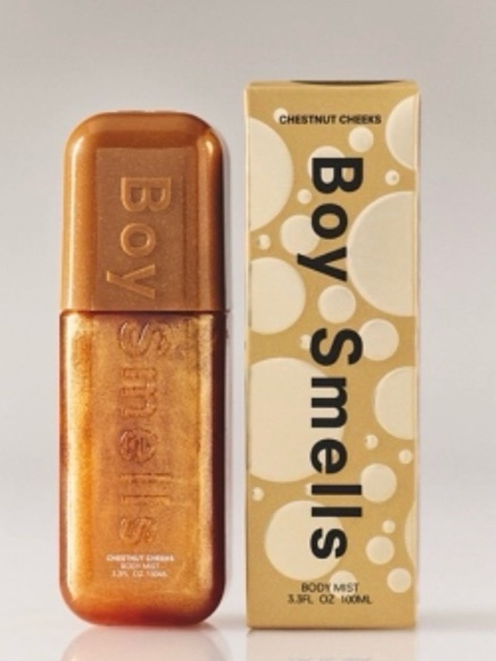 Anthropologie Boy Smells Chestnut Cheeks Gold Shimmer Body Mist 3.4 Ounce Travel